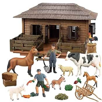 農場の動物の置物 Amazon.co.jp: YEEBAY 農場の動物のおもちゃ 3歳以上の子供 幼児